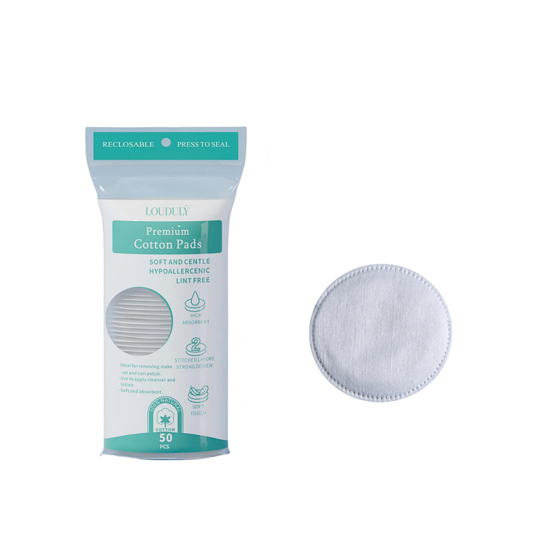 LD800 Round cotton makeup pad 