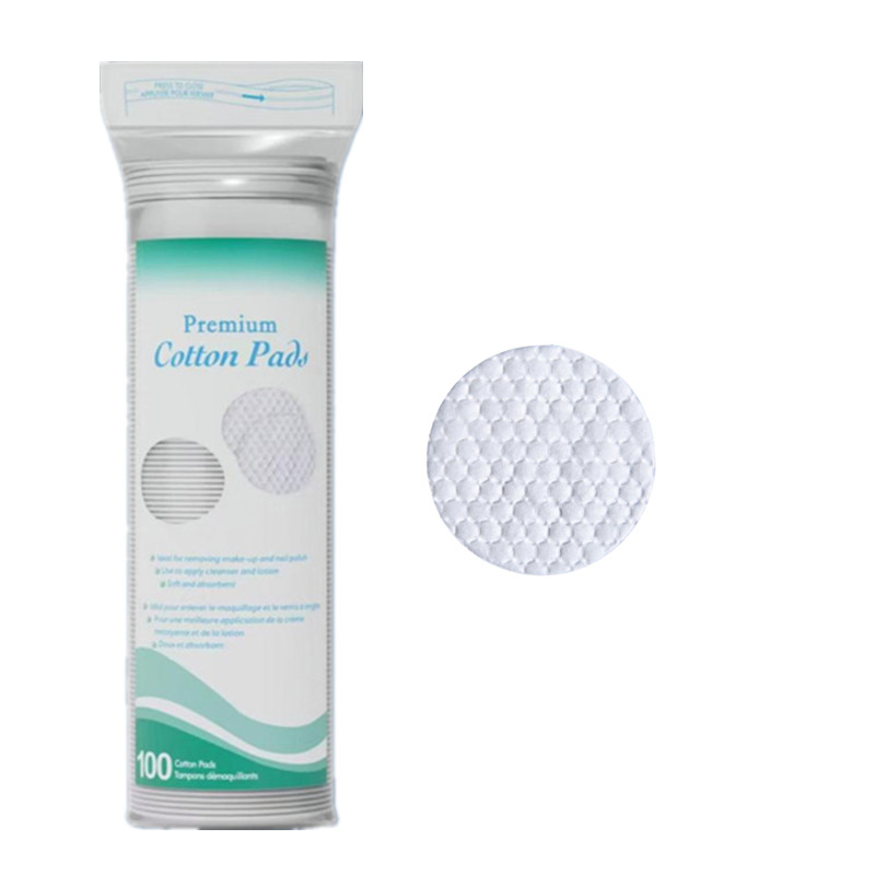 LD803 Round cotton makeup pad 