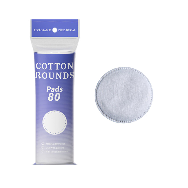 LD806 Round cotton makeup pad 