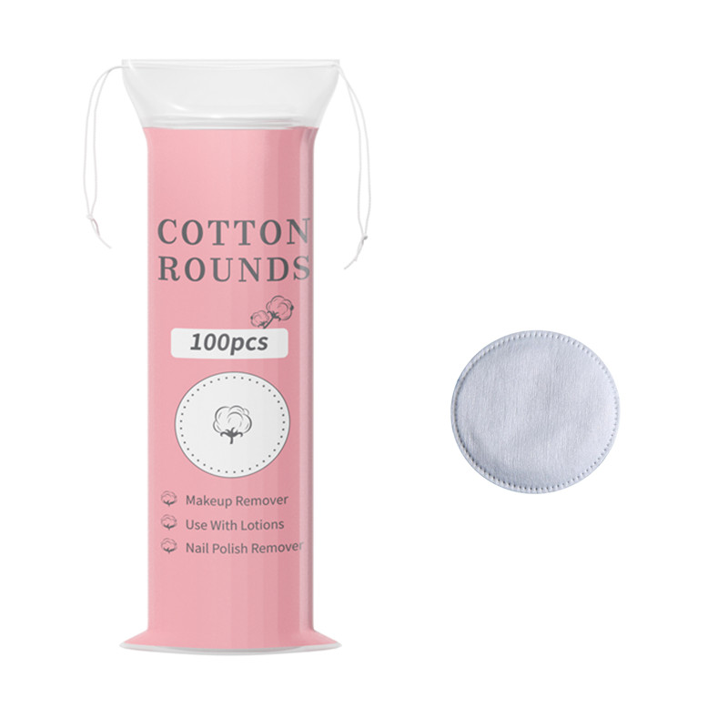 LD814 Round cotton makeup pad 