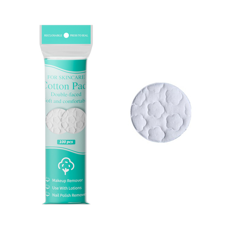 LD821 Round cotton makeup pad 