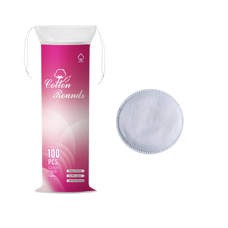 LD832 Round cotton makeup pad 